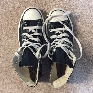 Black High Top Converse
